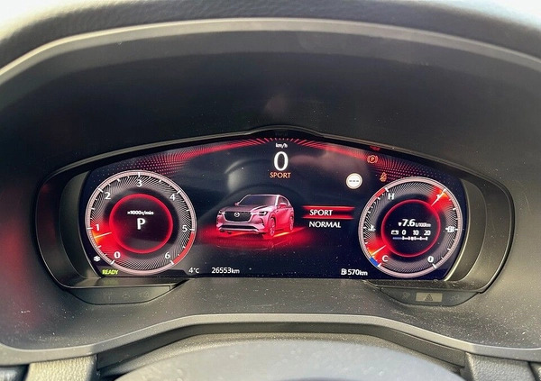 Mazda CX-60 cena 174999 przebieg: 26553, rok produkcji 2022 z Ziębice małe 154